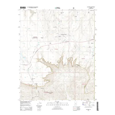 2014 Map of O W Point, 2014 Print