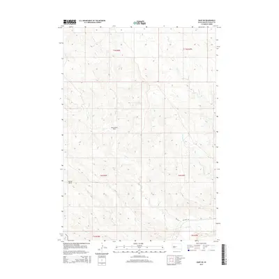 2015 Map of Oahe SW, 2015 Print