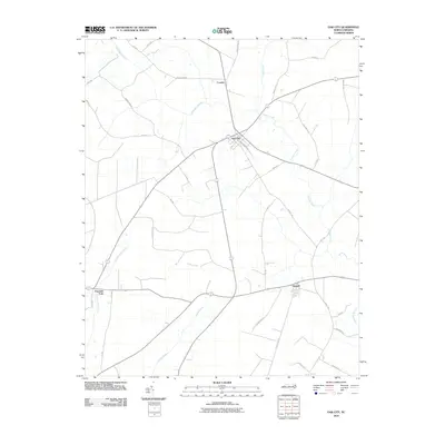 2010 Map of Oak City, 2010 Print