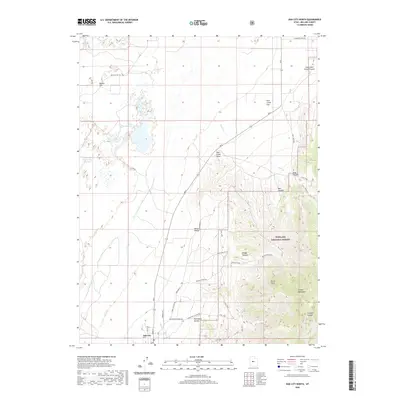 2020 Map of Oak City North, 2020 Print
