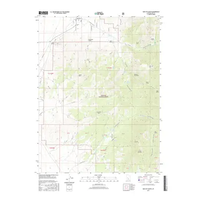 2017 Map of Oak City South, 2017 Print
