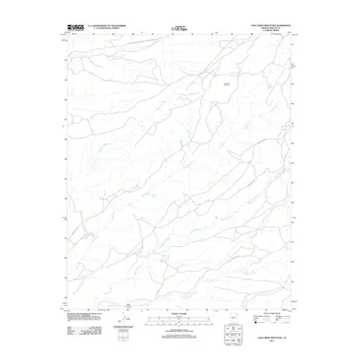 2011 Map of Oak Creek Mountain, 2011 Print
