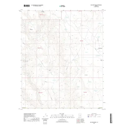2018 Map of Oak Creek Ranch, 2018 Print