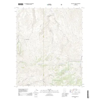2026 Map of Oak Grove Canyon, 2026 Print