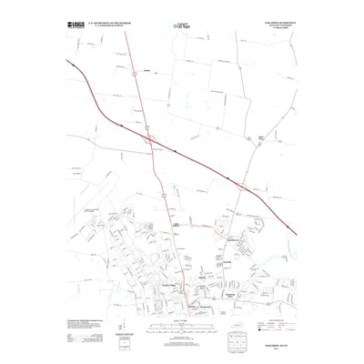 2013 Map of Oak Grove, 2013 Print