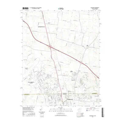 2016 Map of Oak Grove, 2016 Print