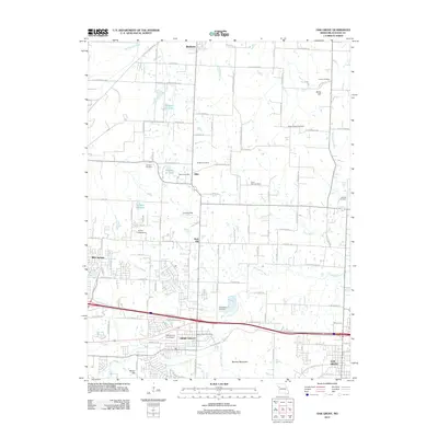 2012 Map of Oak Grove, 2012 Print