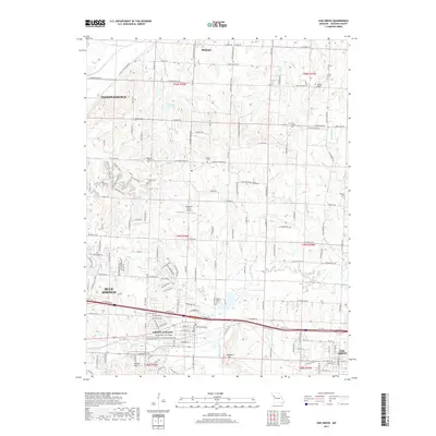 2017 Map of Oak Grove, 2017 Print