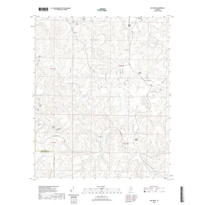 2018 Map of Oak Grove, 2018 Print