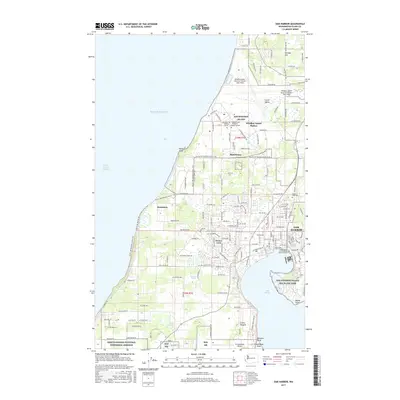 2017 Map of Oak Harbor, 2017 Print