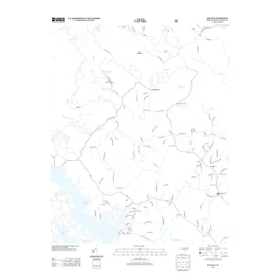 2013 Map of Oak Hill, 2013 Print