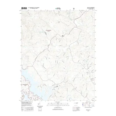 2016 Map of Oak Hill, 2016 Print
