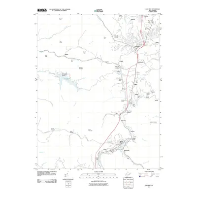 2011 Map of Oak Hill, 2011 Print