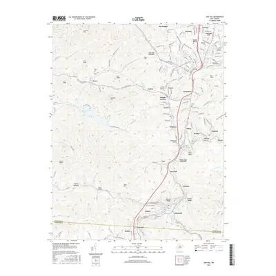 2016 Map of Oak Hill, 2016 Print