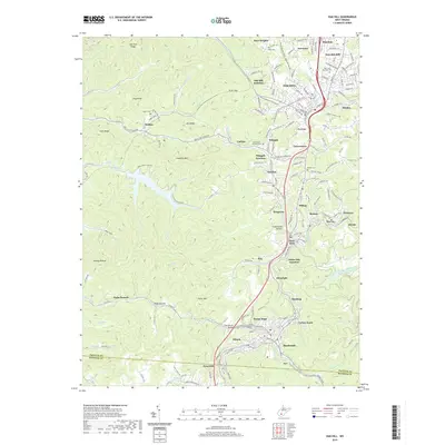 2019 Map of Oak Hill, 2019 Print
