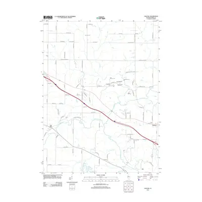 2012 Map of Oak Hill, 2012 Print