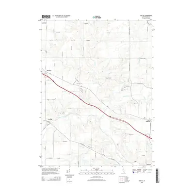 2015 Map of Oak Hill, 2015 Print