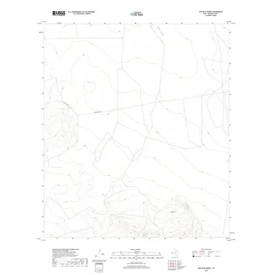 2019 Map of Oak Hills North, 2019 Print