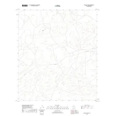 2019 Map of Oak Hills South, 2019 Print