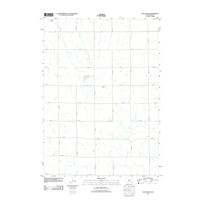 2012 Map of Oak Hollow, 2012 Print