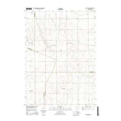2015 Map of Oak Hollow, 2015 Print