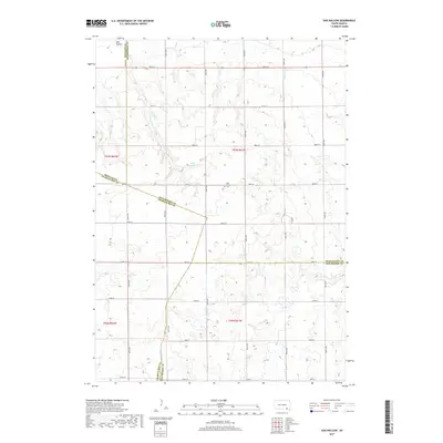 2017 Map of Oak Hollow, 2017 Print