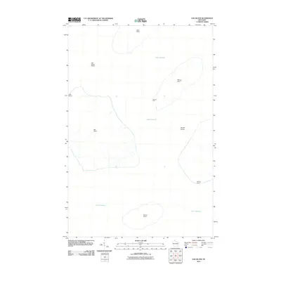 2010 Map of Oak Island, 2010 Print