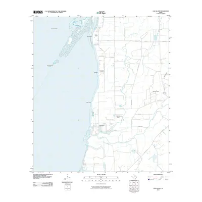 2010 Map of Oak Island, 2010 Print