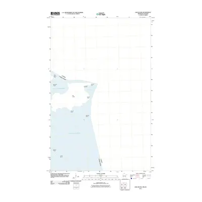 2011 Map of Oak Island, 2011 Print