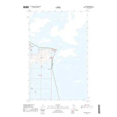2019 Map of Oak Island, 2019 Print