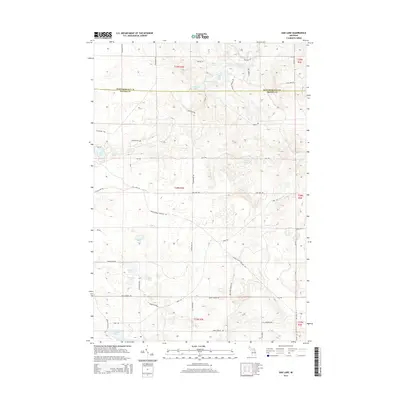2014 Map of Oak Lake, 2014 Print