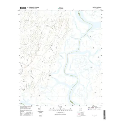 2017 Map of Oak Level, 2017 Print