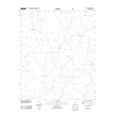 2011 Map of Oak Level, 2011 Print