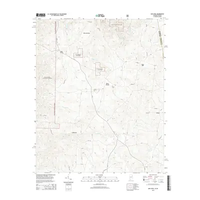 2014 Map of Oak Level, 2014 Print
