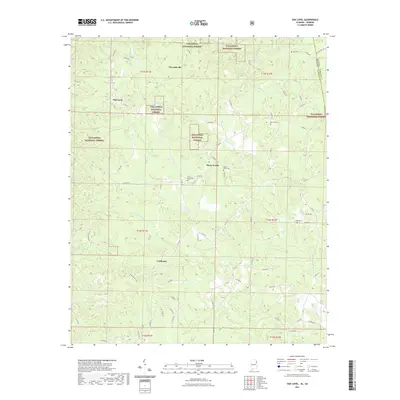 2021 Map of Oak Level, 2021 Print