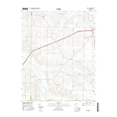 2016 Map of Oak Level, 2016 Print