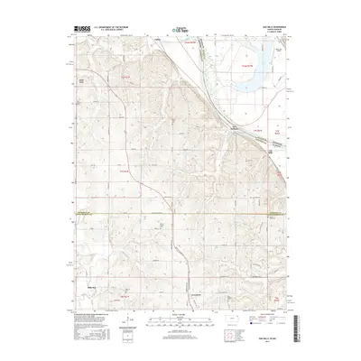 2015 Map of Oak Mills, 2015 Print