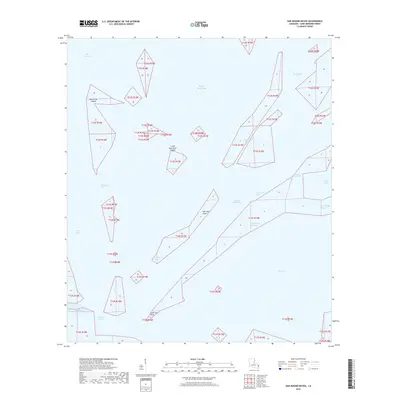 2018 Map of Oak Mound Bayou, 2018 Print