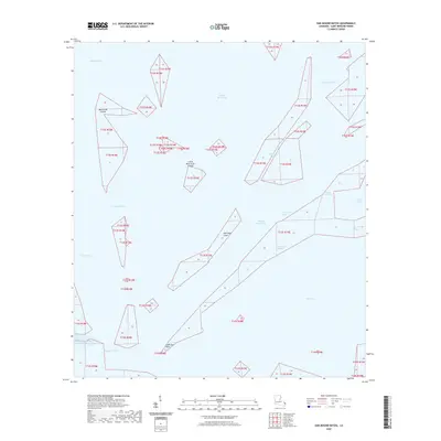 2020 Map of Oak Mound Bayou, 2020 Print