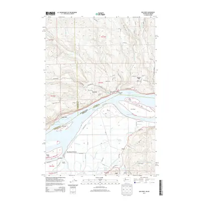 2014 Map of Oak Point, 2014 Print