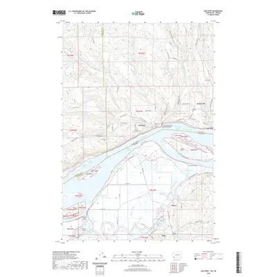 2020 Map of Oak Point, 2020 Print