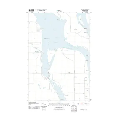 2011 Map of Oak Ridge, 2011 Print