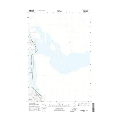 2017 Map of Oak Ridge OE E, 2017 Print