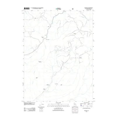 2012 Map of Oak Run, 2012 Print