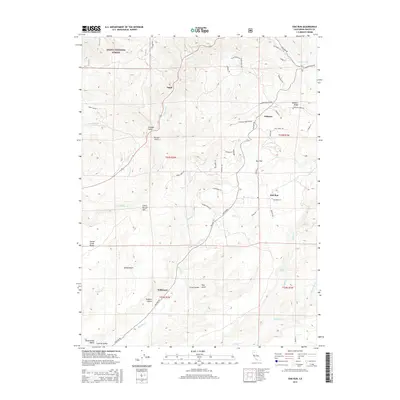 2015 Map of Oak Run, 2015 Print