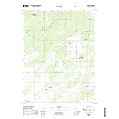 2018 Map of Oak Run, 2018 Print