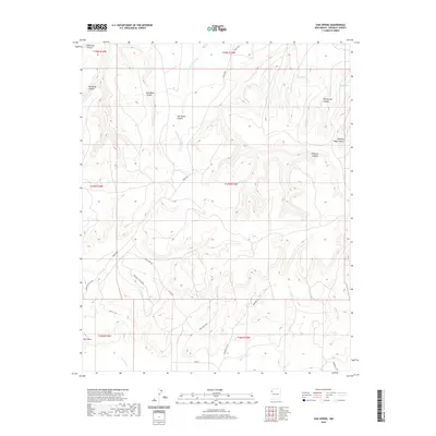 2020 Map of Oak Spring, 2020 Print