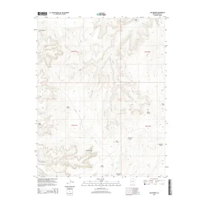 2014 Map of Oak Springs, 2014 Print