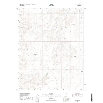 2018 Map of Oak Springs, 2018 Print