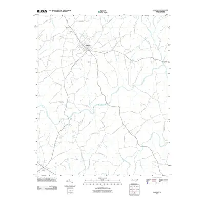 2010 Map of Oakboro, 2010 Print